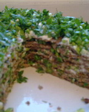 Печеночный тортик