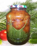 Помидоры с ботвой сладкие