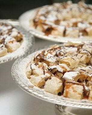 Бананово-арахисовые роллы