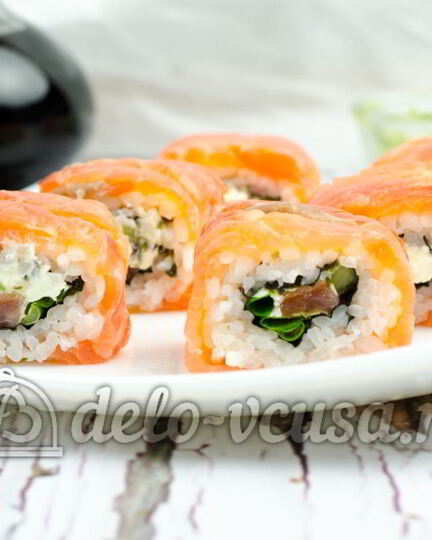 Рецепт домашних роллов филадельфия