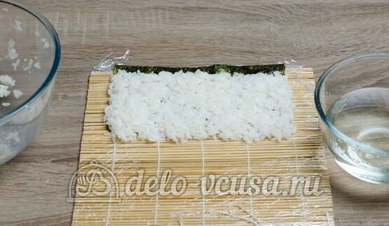 домашние роллы филадельфия