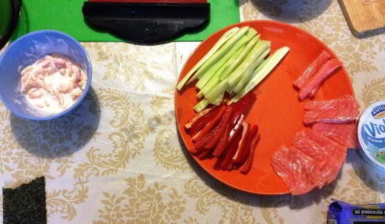 нигири суши и роллы