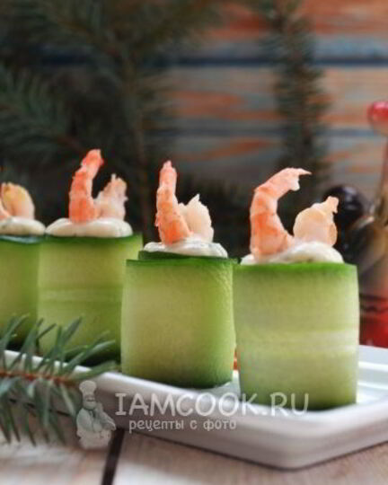 Рецепт огуречных роллов