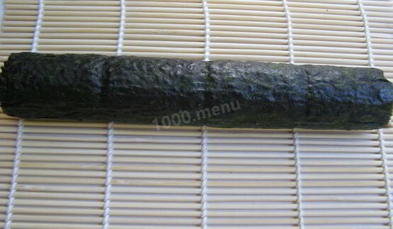 постные роллы с огурцом