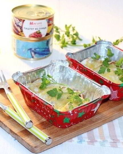 Рецепт ролла пшеничного с паштетома иза тунцев