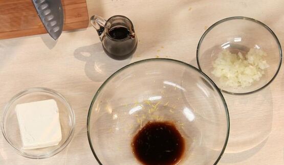 роллы из говяжьей печенки с чечевицей