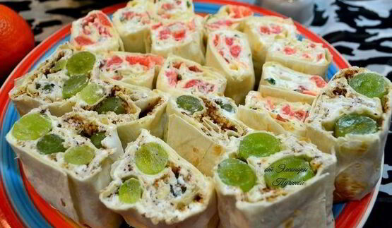 роллы из лаваша