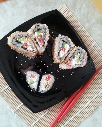 Рецепт роллов разбитое сердце самурая