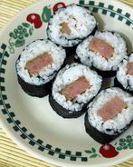 Роллы с колбасой