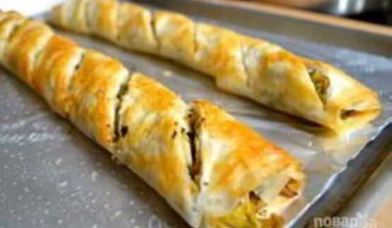 роллы с курицей карри