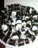 Роллы с лососем