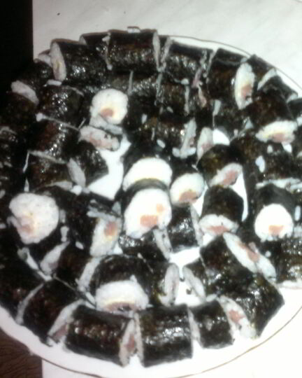 Рецепт роллов с лососема