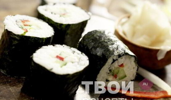 роллы с огурцом