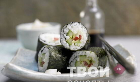 роллы с огурцом