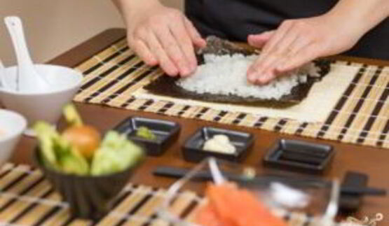 роллы с рыбой