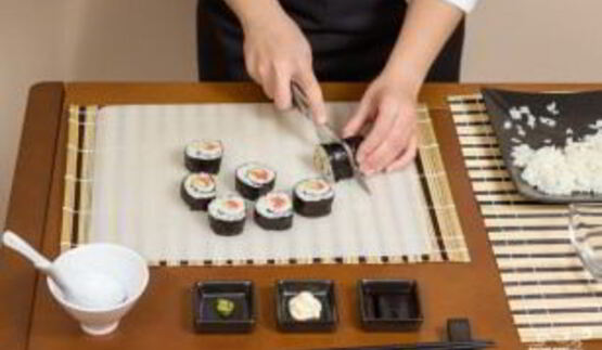 роллы с рыбой