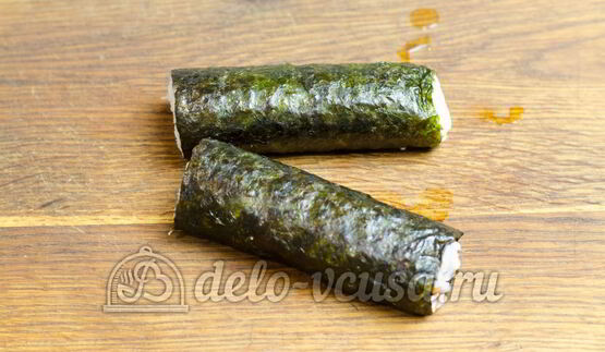 роллы с семгой сяке маки