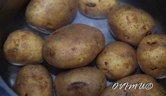 ветчино-картофельные роллы