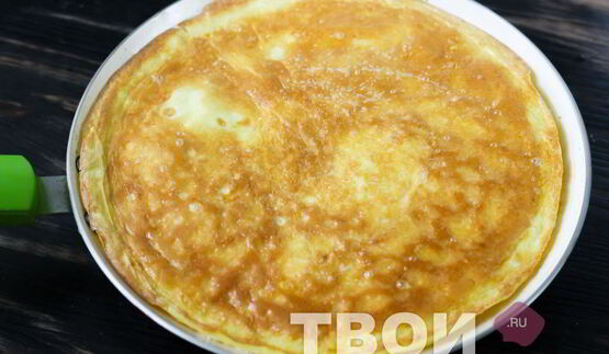 куриный рулет с омлетом