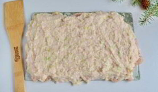 куриный рулет в гранатовом желе