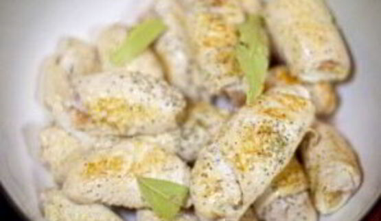 куриные рулетики с апельсином