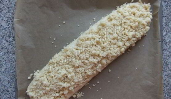 маковый рулет с крошкой