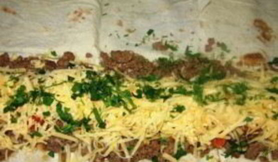 мясной рулет из лаваша