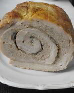 Мясной рулет в фольге