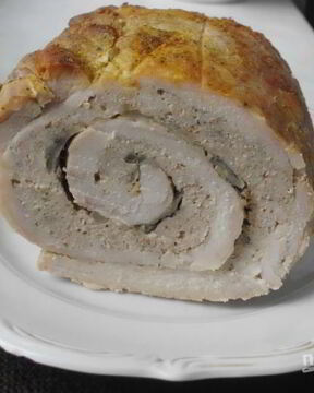 Мясной рулет в фольге