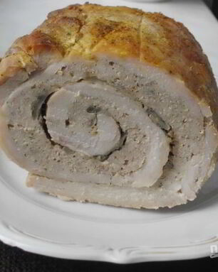 Мясной рулет в фольге