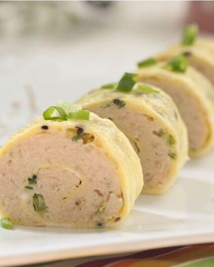 Рецепт рулета из куриного фарша