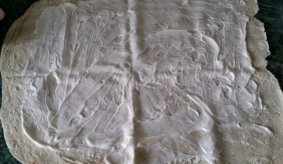 рулет из лаваша с печенью трески