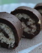 Рулет из печенья без выпечки