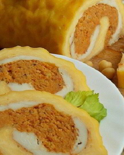 Рецепт рулета из сыра