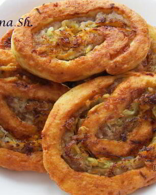 Рулет с фаршем