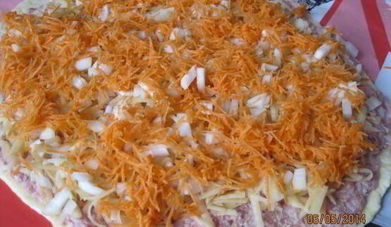 рулет с фаршем