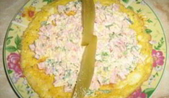 рулет с ветчиной