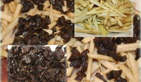 рулет с яблоками и черносливом