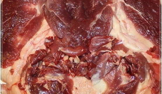 рулет с яблоками и черносливом