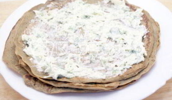 рулетики из печени с начинкой