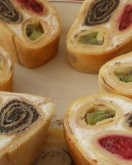 Рецепт рулетов из блинов с начинкой