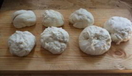 рулеты с ветчиной