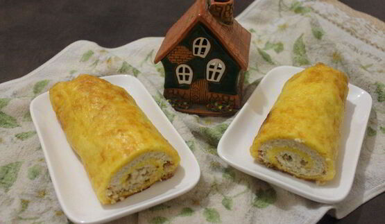 сырно-куриный рулет