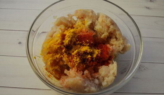 сырно-мясной рулет