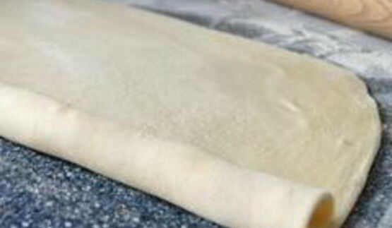 слоеная самса с тыквой