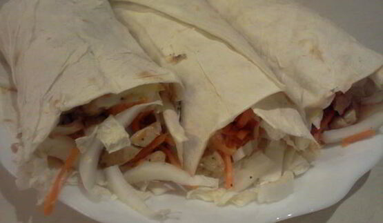 домашняя шаурма