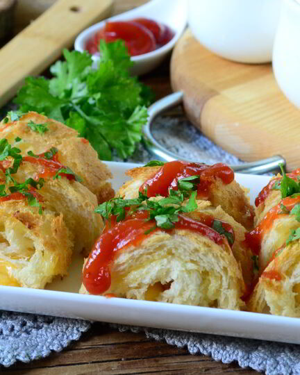 Рецепт сосисок в хлебе для тостов