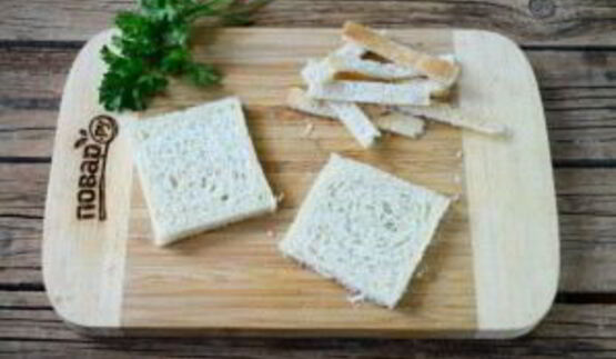 сосиски в хлебе для тостов