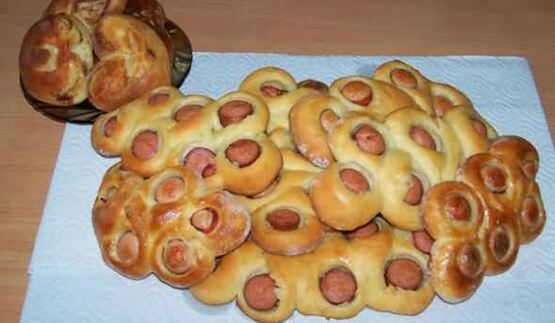 сосиски в тесте