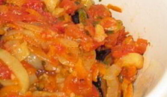 соте из баклажанов в мультиварке